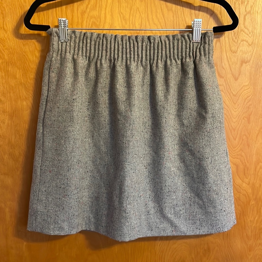 J. Crew Factory Pleated mini skirt Sz 2